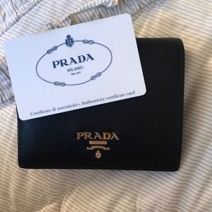 Authentic Prada Wallet
